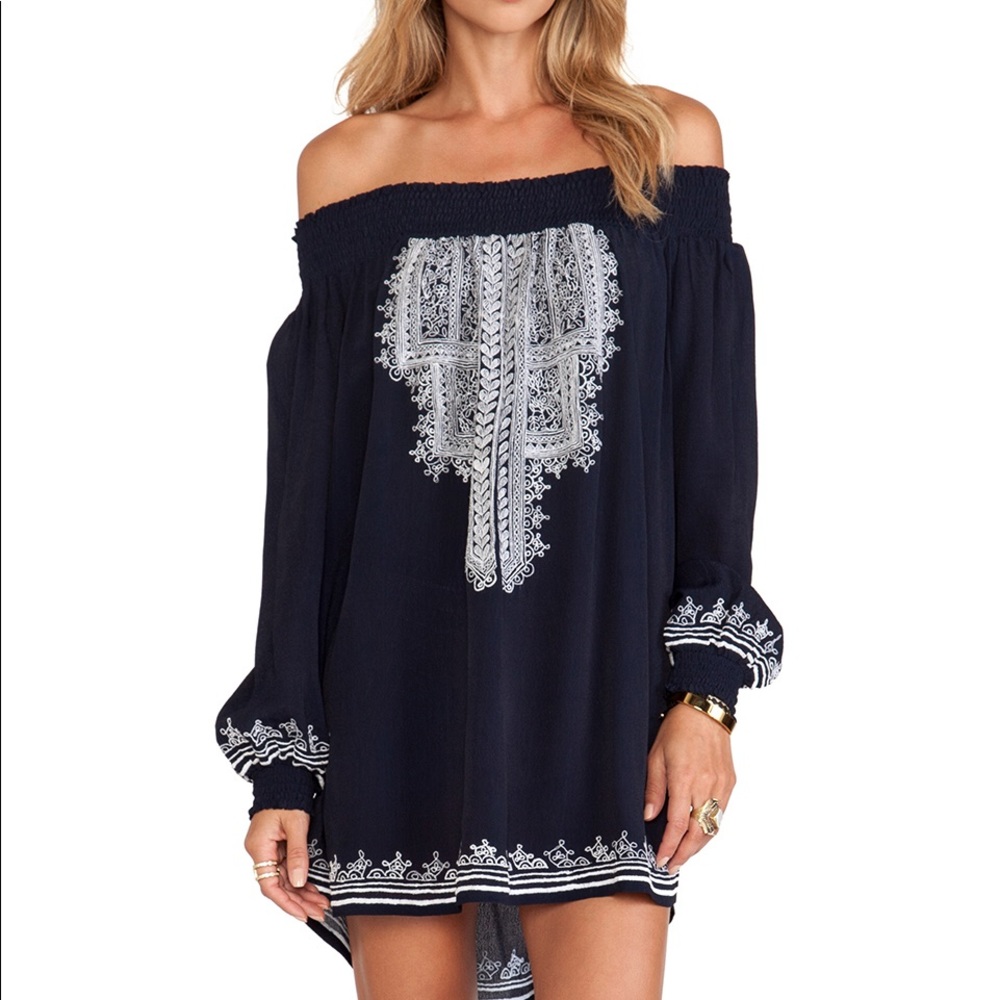 TULAROSA Off-Shoulder Dress