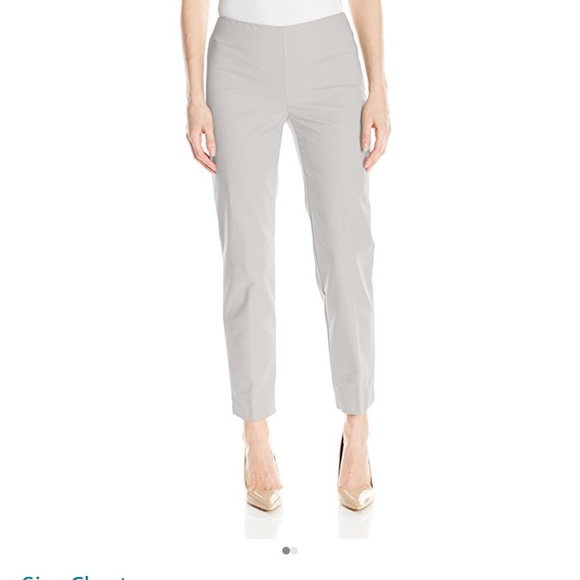 ellen tracy slim fit ankle pants