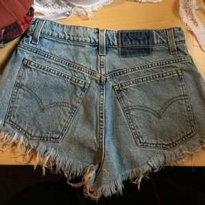 Levis Cutoffs high waisted shorts