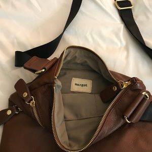 Margot Leather Messenger Bag