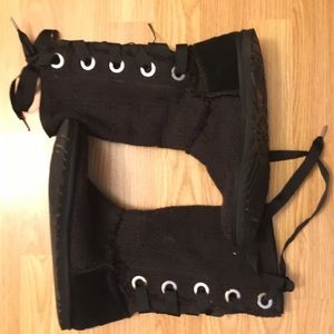 Black Ugg boots!
