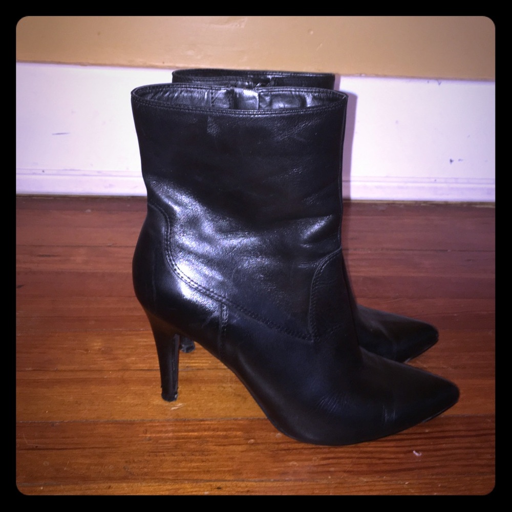 Nine West Black Booties