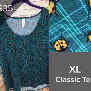 LuLaRoe classic tee XL 🐞🐞🐞🐞