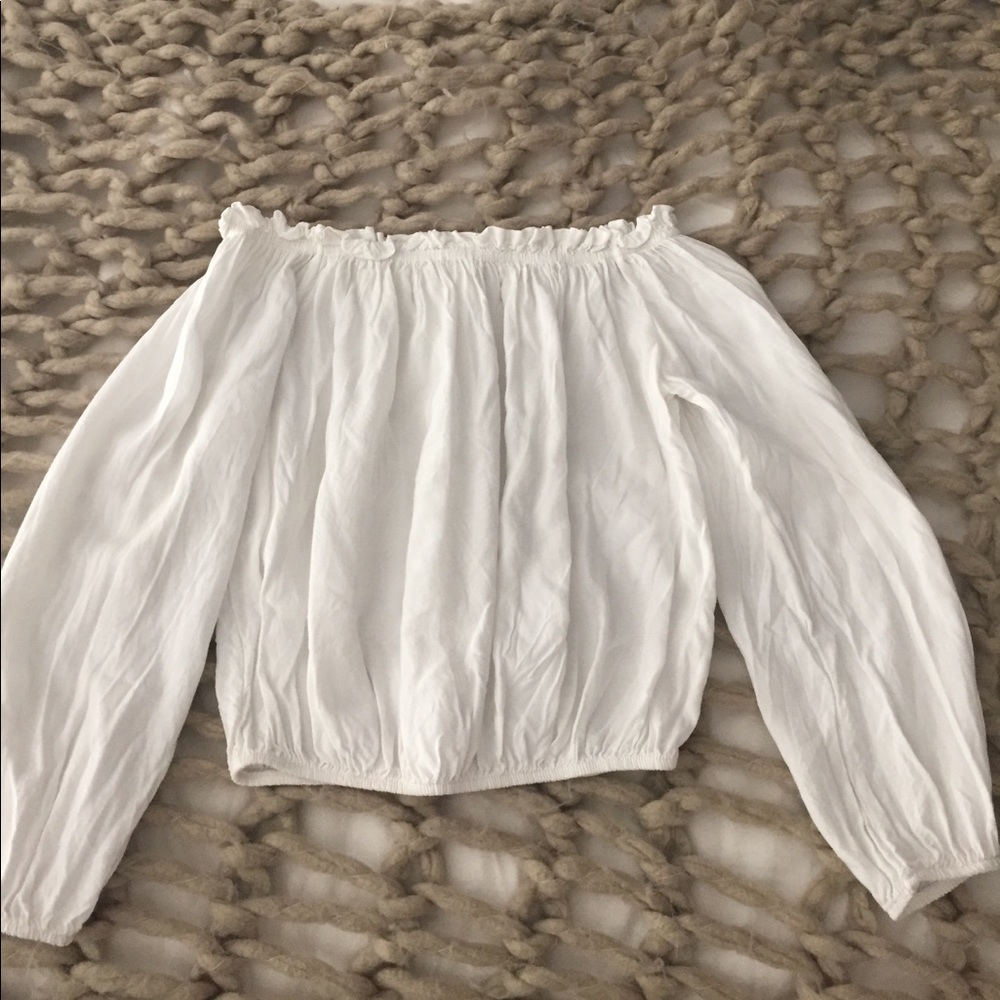 Maura Off the Shoulder Crop Top