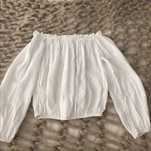 Maura Off the Shoulder Crop Top