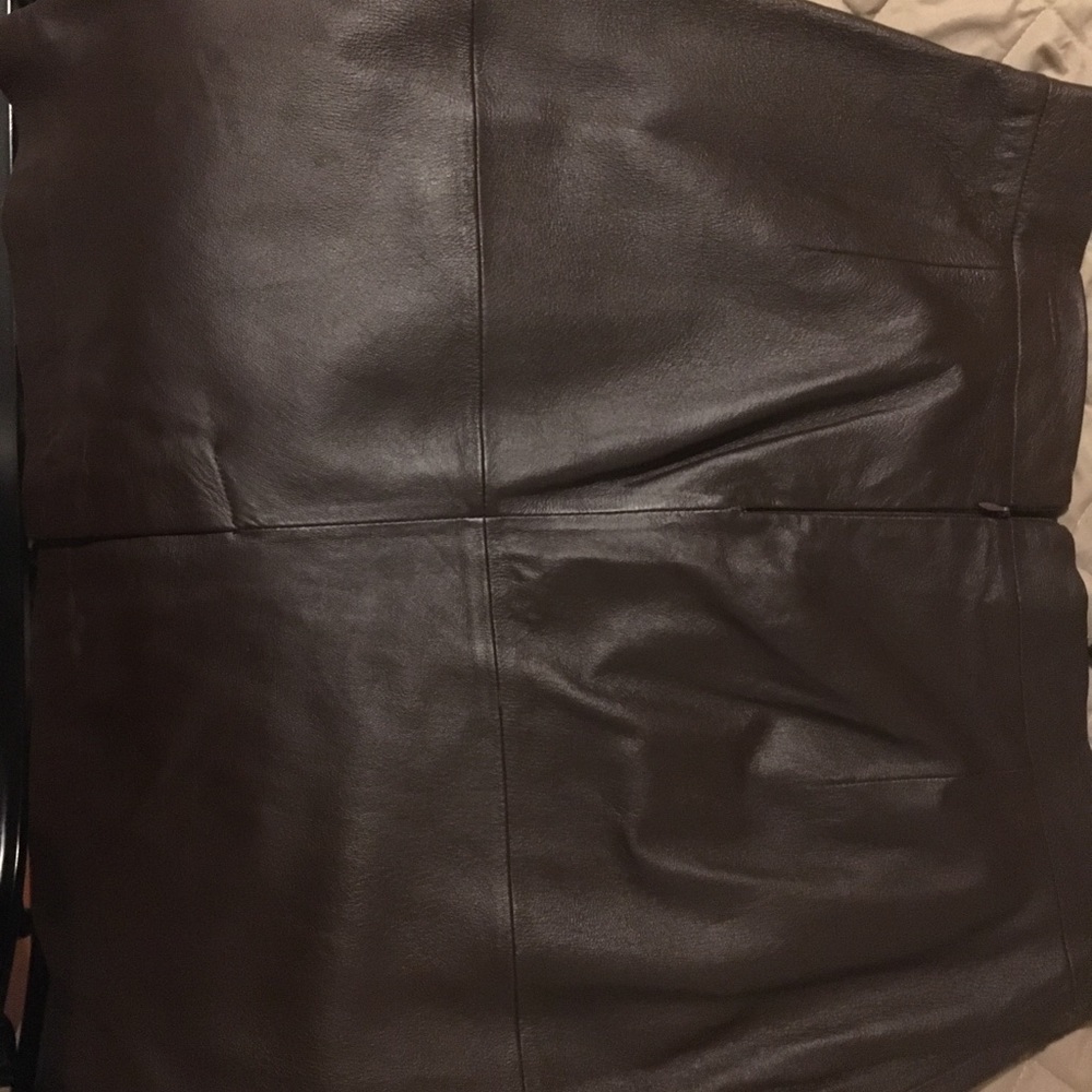 💯mini leather. Too mini for me.