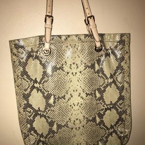 Michael Kors Snakeskin Tote