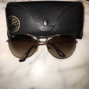 Ray Ban aviator glasses