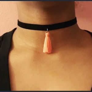 Mini tassel Chokers