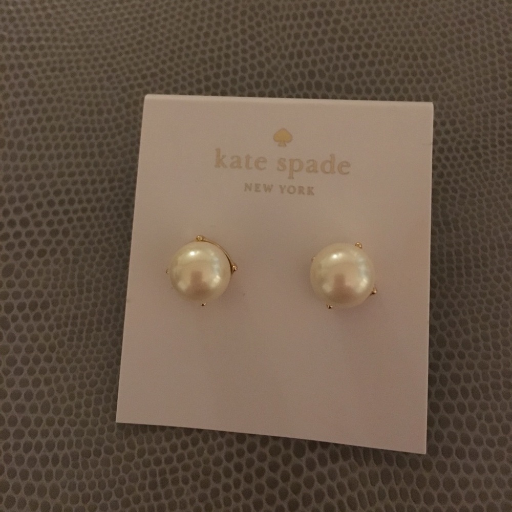 Kate spade pearl earrings