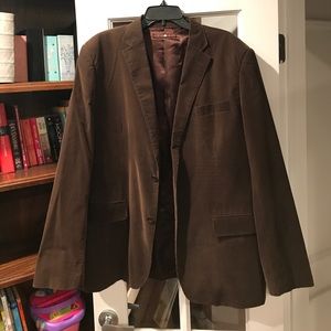 Brown Men Blazer