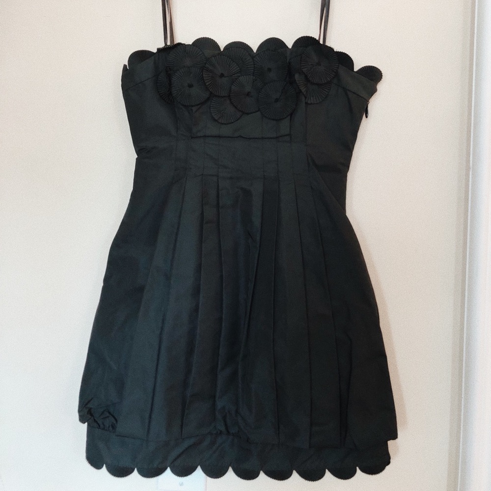 BCBG black cocktail dress