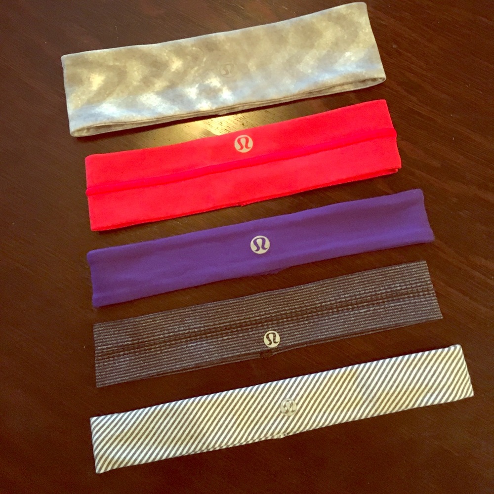 💗 5 Lululemon Headbands 💗