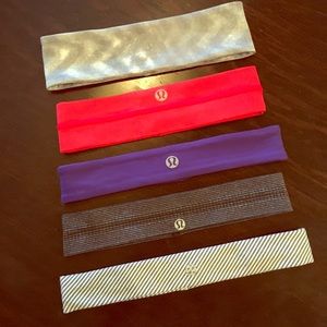 💗 5 Lululemon Headbands 💗