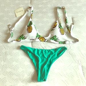 Pineapple Cheeky Bikini