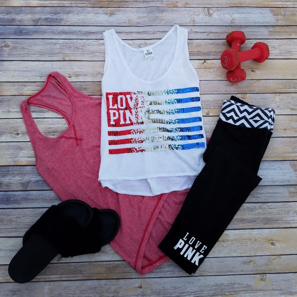 Poof & Victoria's Secret Pink Workout Bundle