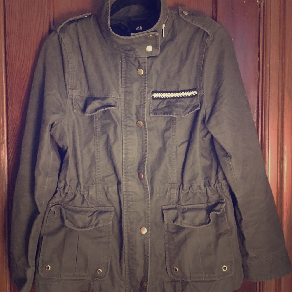 H&M Utility Military Jacket