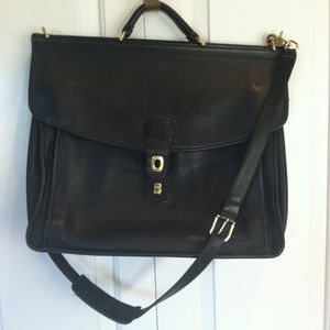 COACH Vintage Leather Briefcase!!!!!