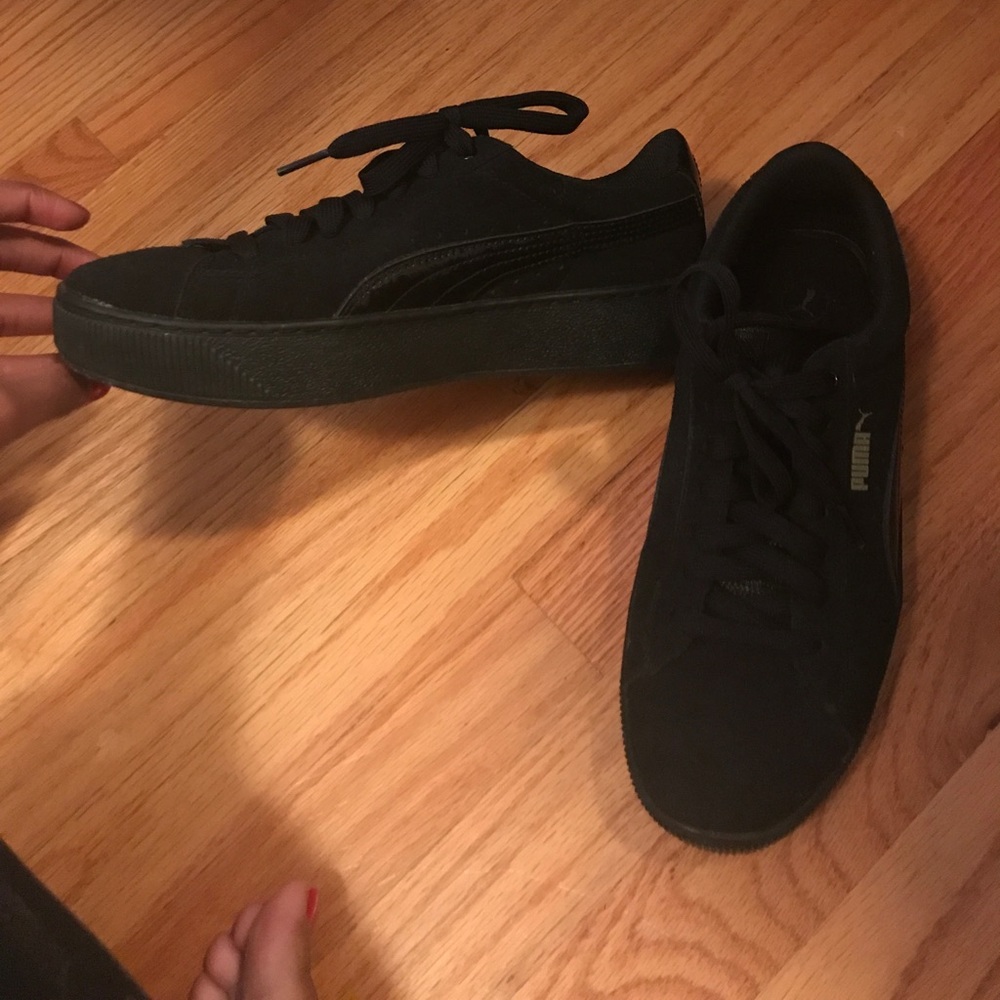 All black puma