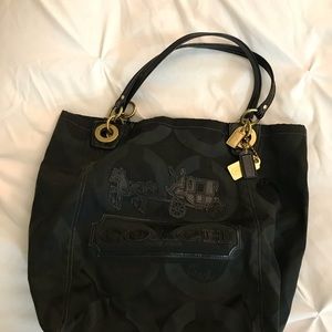 COACH GRAPHIC TOTE BAG