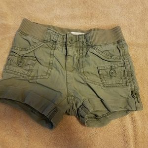 olive green khaki shorts