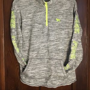 VS PINK lightweight workout pullover