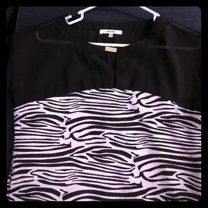 Zebra mini dress Size Medium