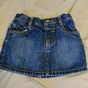 Denim skirt
