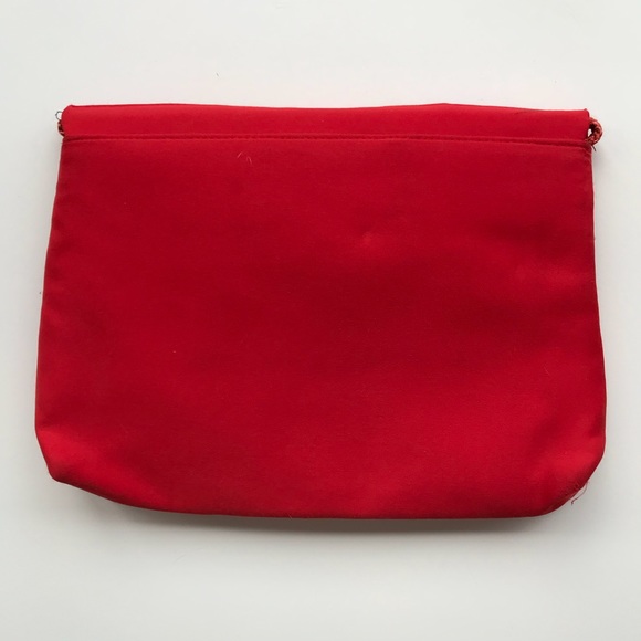 Vintage Classic Red Clutch - Picture 3 of 5