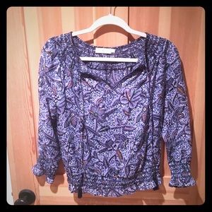 Tori Burch Peasant Top