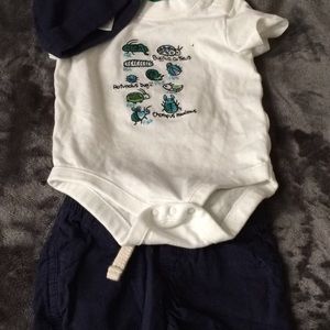 New Infant Baby Boy Clothes From Carter's 0-3
