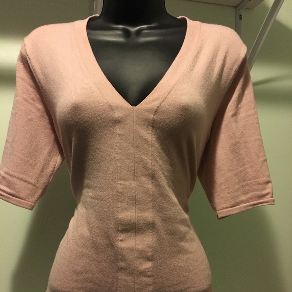 Calvin Klein Pink short sleeve sweater