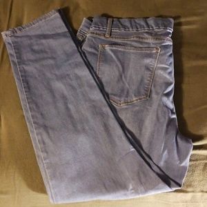 Faded glory size 18P light blue skinny jeans