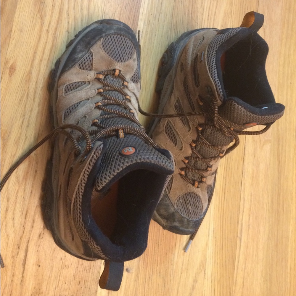 Merrill Hiking Boots MOAB Mid Waterproof-Wide