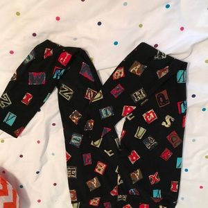 LULAROE ABC LEGGINGS