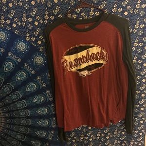 Sports long sleeve shirt