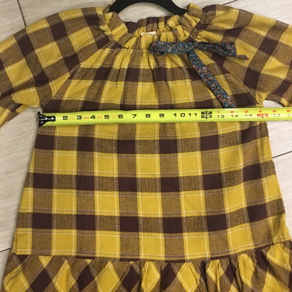 Girls designer Boho Chic plaid flannel - Picture 8 of 8