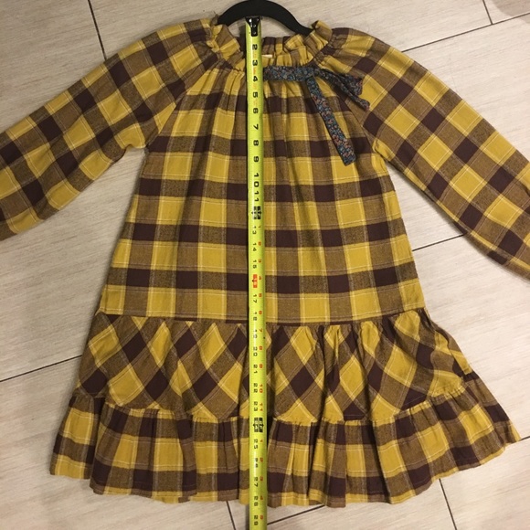 Girls designer Boho Chic plaid flannel - Picture 6 of 8