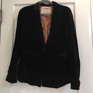 Cartonnier velvet blazer NWOT