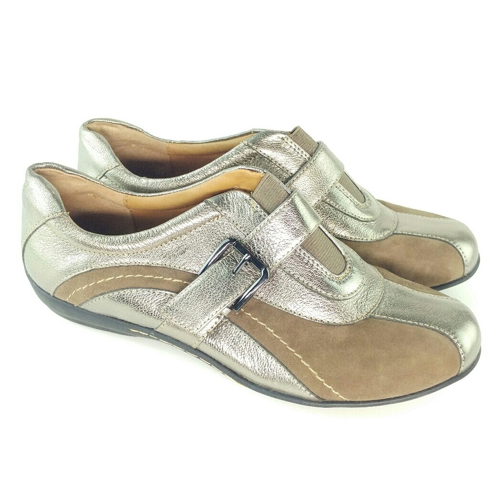 SOFFIT sz 6.5 gray brown sneaker strap