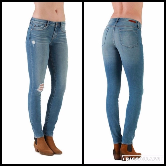 Articles Of Society Denim - Articles of Society Sarah Skinny Distressed Jeans