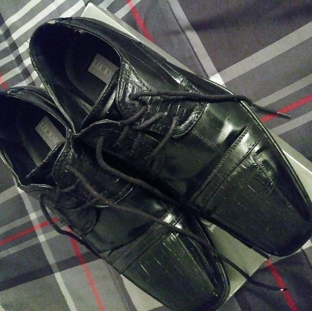 Black Lucio Ricci Shoes