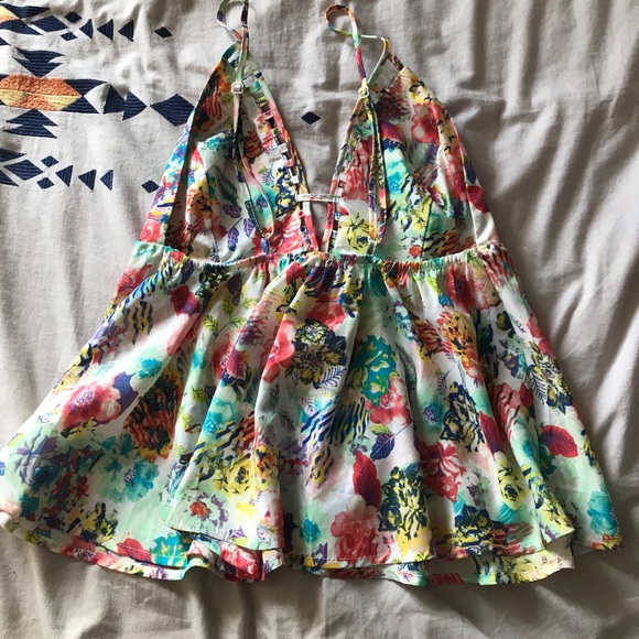 Cute baby doll floral top - Picture 2 of 2