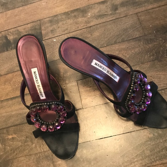 Manolo Blahnik Size 36.5 heels - Picture 1 of 5