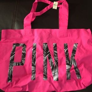 Hot pink tote