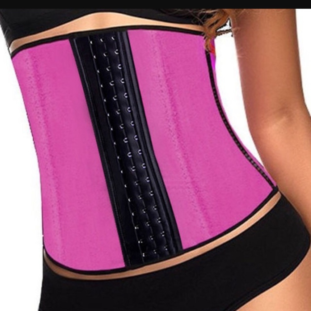 Pink & black waist trainer