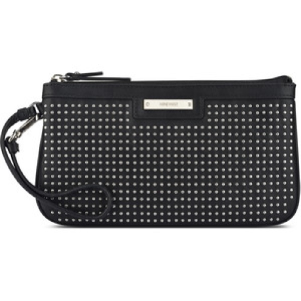 Nine West Pretty Little Things Wristlet Black - Picture 1 of 5
