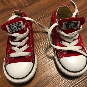 🌟Red Toddler Converse All Stars🌟