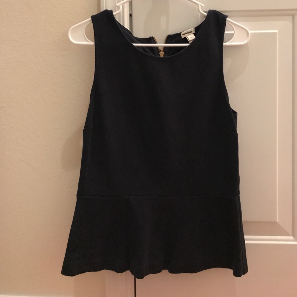 Jcrew Peplum Top