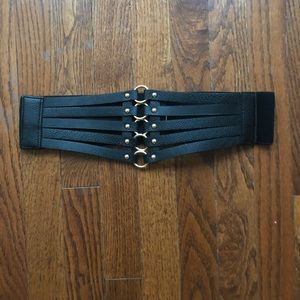 Waist belt corset style